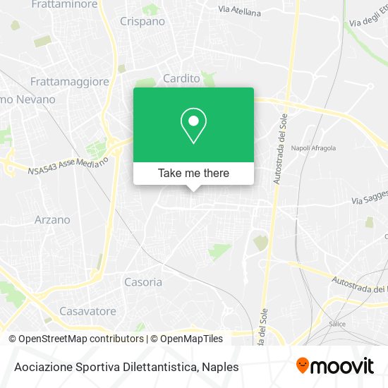 Aociazione Sportiva Dilettantistica map