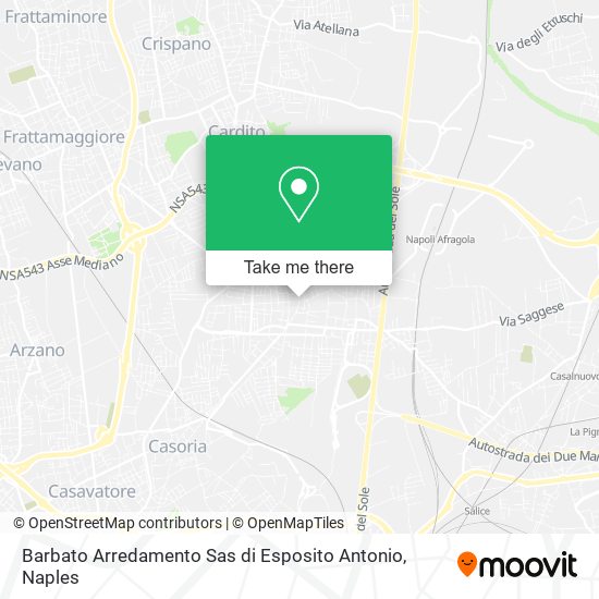 Barbato Arredamento Sas di Esposito Antonio map