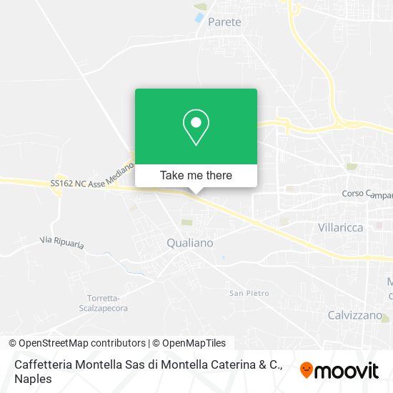Caffetteria Montella Sas di Montella Caterina & C. map