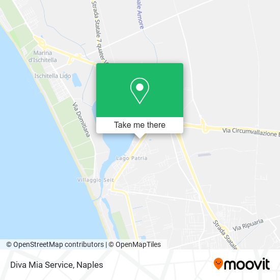 Diva Mia Service map