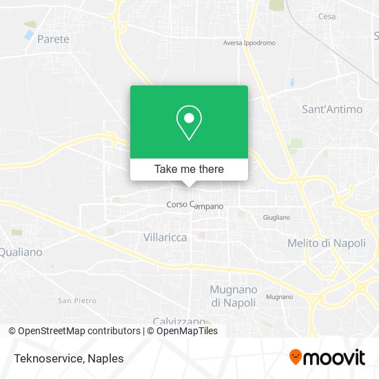 Teknoservice map