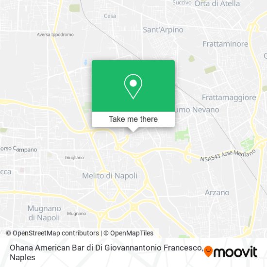 Ohana American Bar di Di Giovannantonio Francesco map