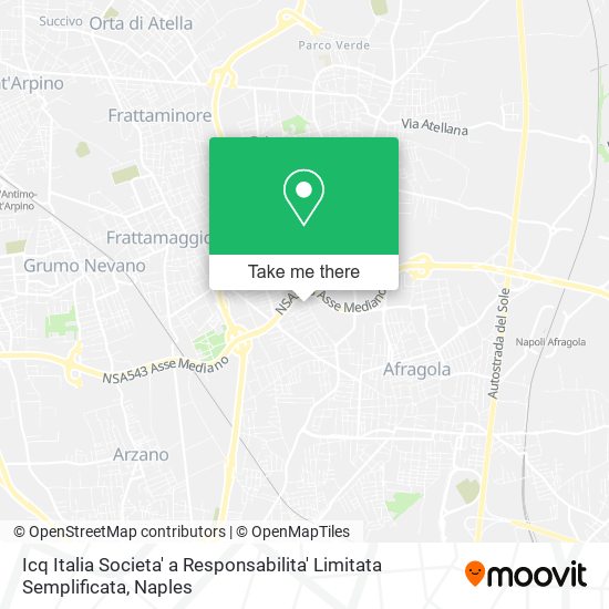 Icq Italia Societa' a Responsabilita' Limitata Semplificata map