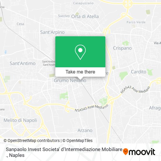 Sanpaolo Invest Societa' d'Intermediazione Mobiliare . map