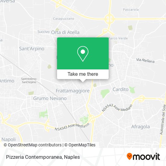 Pizzeria Contemporanea map