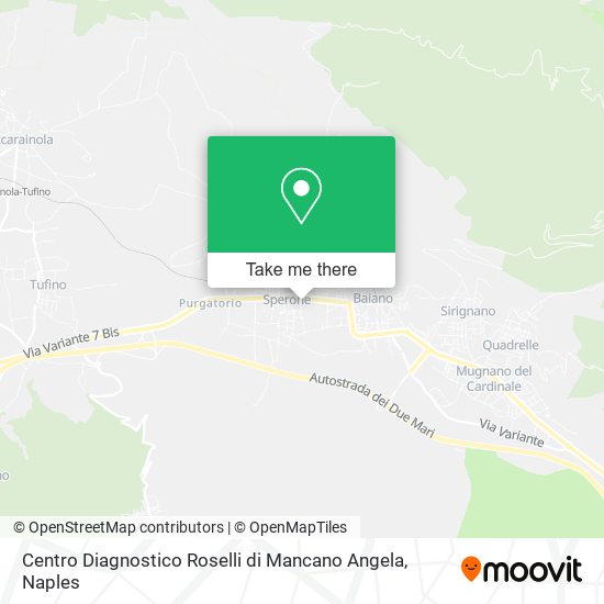 Centro Diagnostico Roselli di Mancano Angela map