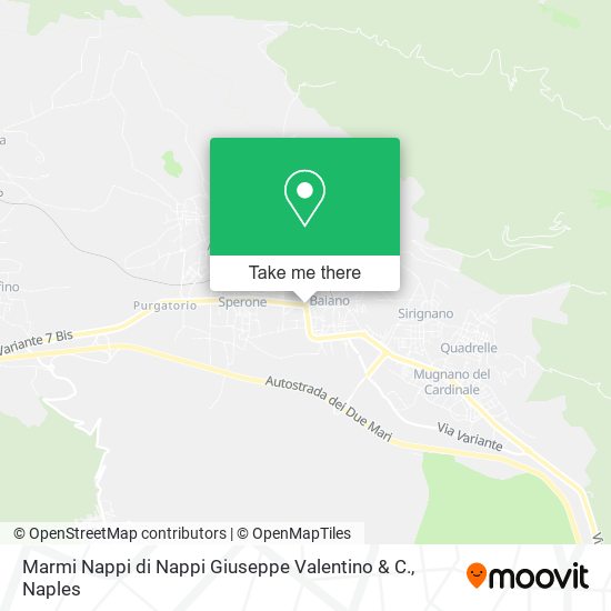 Marmi Nappi di Nappi Giuseppe Valentino & C. map
