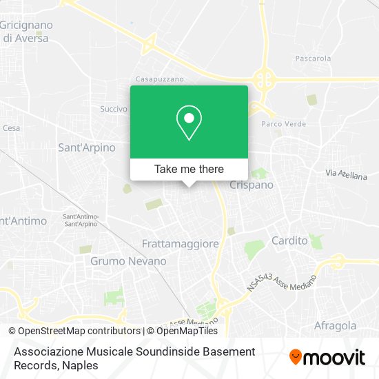 Associazione Musicale Soundinside Basement Records map