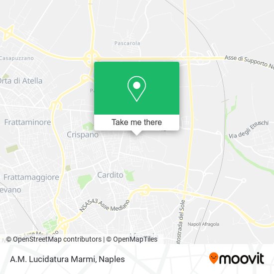 A.M. Lucidatura Marmi map
