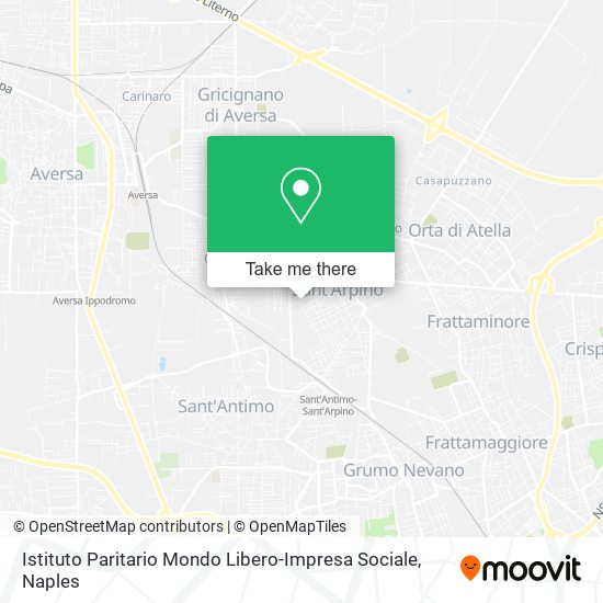 Istituto Paritario Mondo Libero-Impresa Sociale map