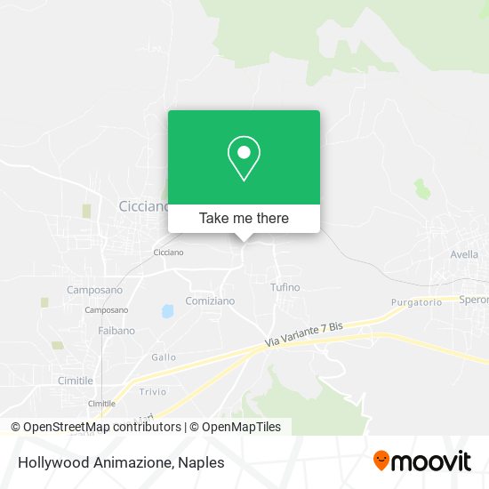 Hollywood Animazione map