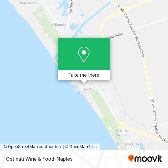 Ostinati Wine & Food map