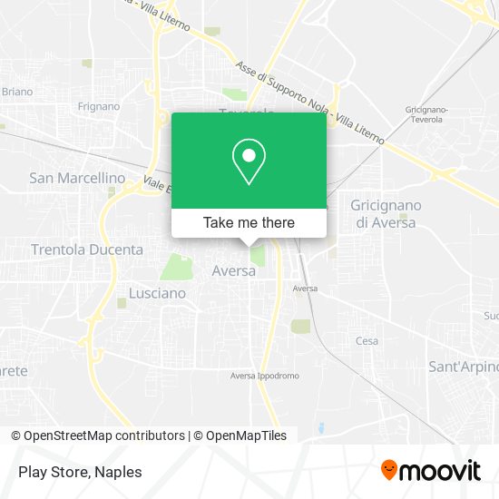 Play Store map