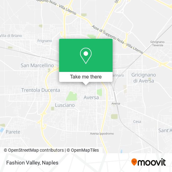 Fashion Valley map