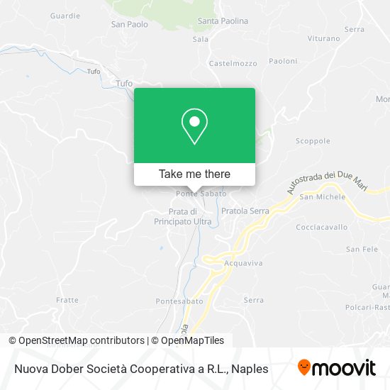 Nuova Dober Società Cooperativa a R.L. map