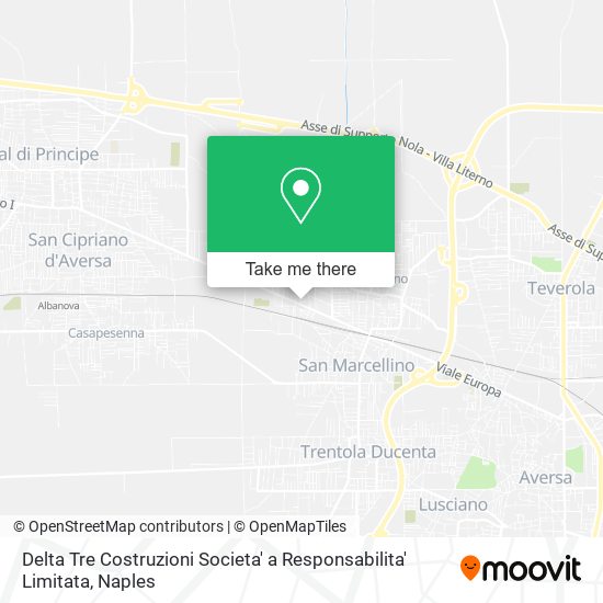 Delta Tre Costruzioni Societa' a Responsabilita' Limitata map
