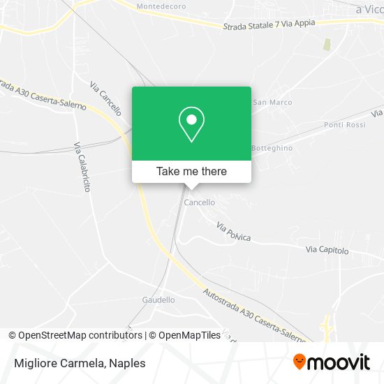 Migliore Carmela map