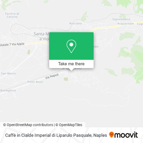 Caffè in Cialde Imperial di Liparulo Pasquale map