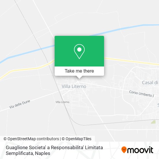 Guaglione Societa' a Responsabilita' Limitata Semplificata map