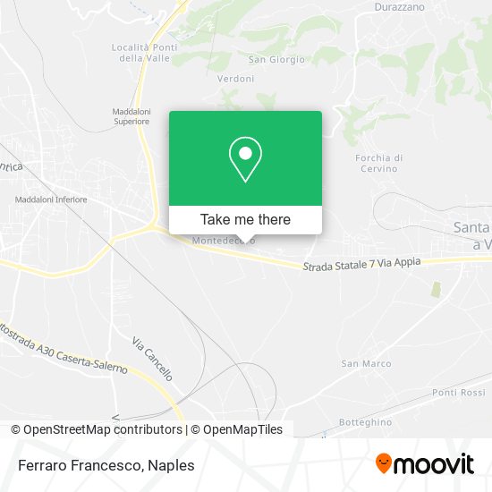 Ferraro Francesco map