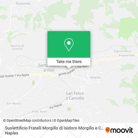 Suolettificio Fratelli Morgillo di Isidoro Morgillo e C. map