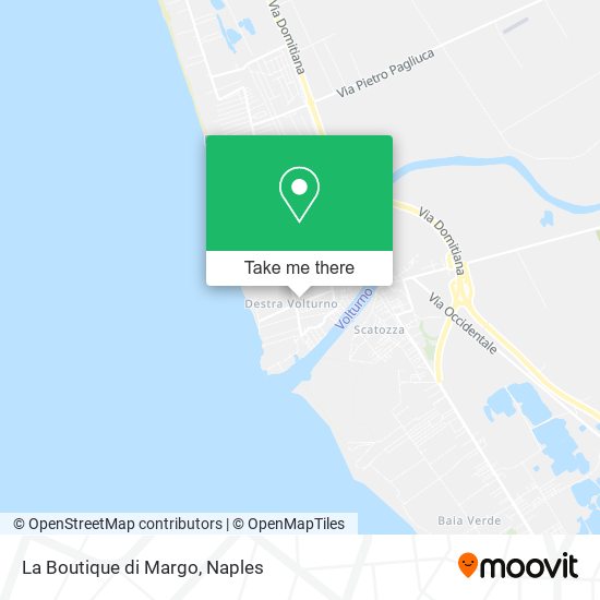 La Boutique di Margo map