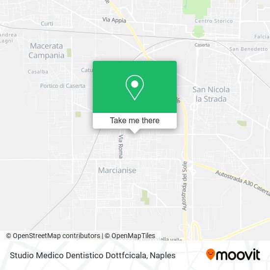 Studio Medico Dentistico Dottfcicala map