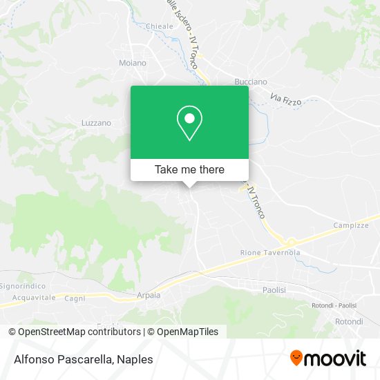 Alfonso Pascarella map