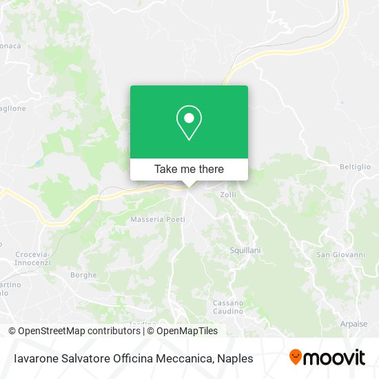 Iavarone Salvatore Officina Meccanica map