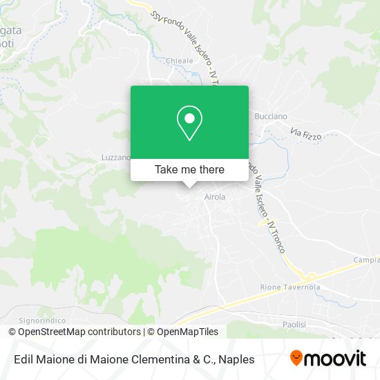Edil Maione di Maione Clementina & C. map