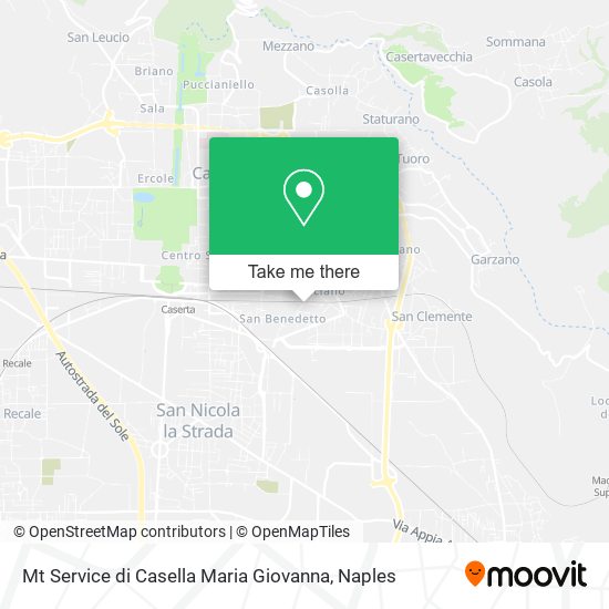 Mt Service di Casella Maria Giovanna map