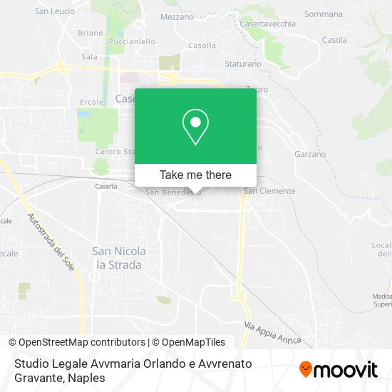 Studio Legale Avvmaria Orlando e Avvrenato Gravante map