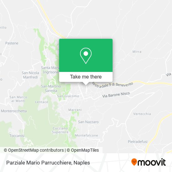 Parziale Mario Parrucchiere map
