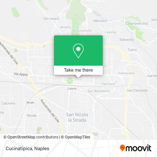 Cucinatipica map