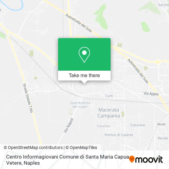 Centro Informagiovani Comune di Santa Maria Capua Vetere map