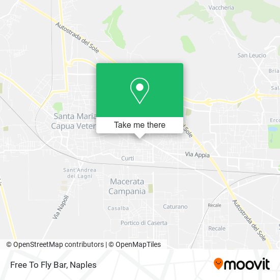 Free To Fly Bar map