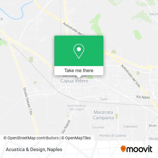 Acustica & Design map