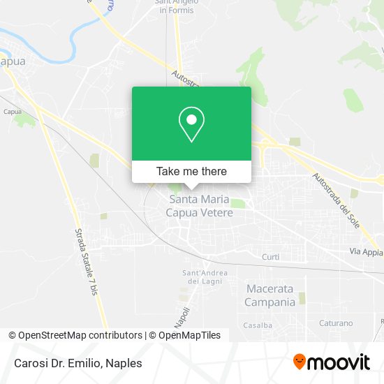 Carosi Dr. Emilio map