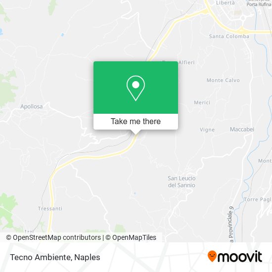 Tecno Ambiente map