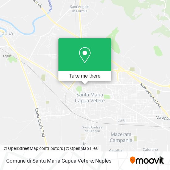 Comune di Santa Maria Capua Vetere map