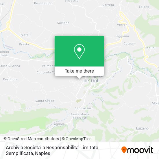 Archivia Societa' a Responsabilita' Limitata Semplificata map