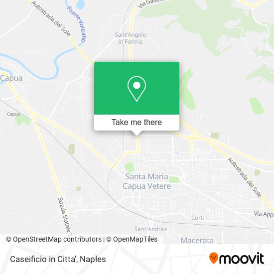 Caseificio in Citta' map