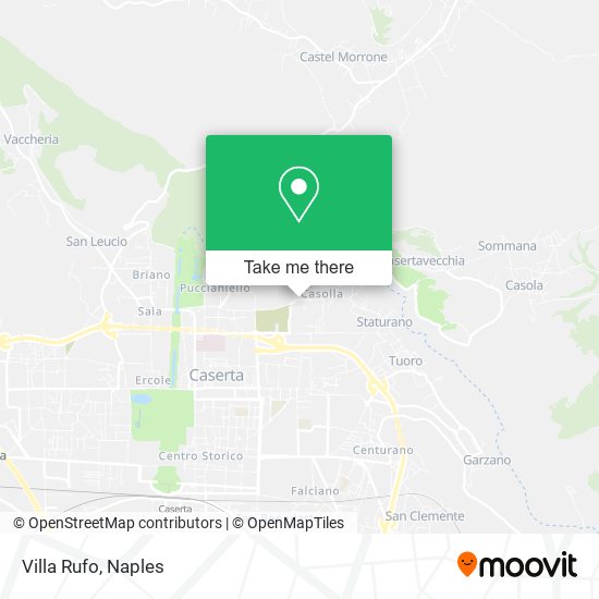 Villa Rufo map