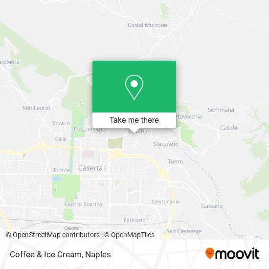 Coffee & Ice Cream map