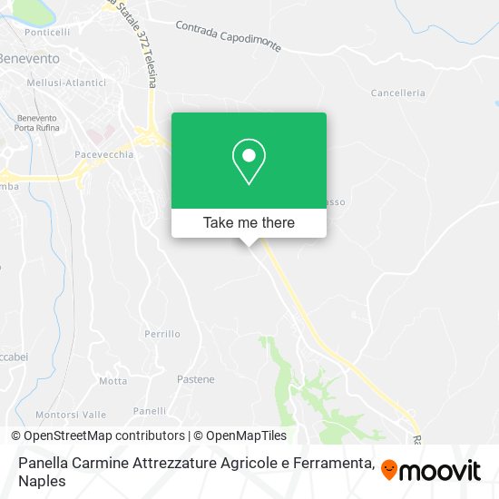 Panella Carmine Attrezzature Agricole e Ferramenta map