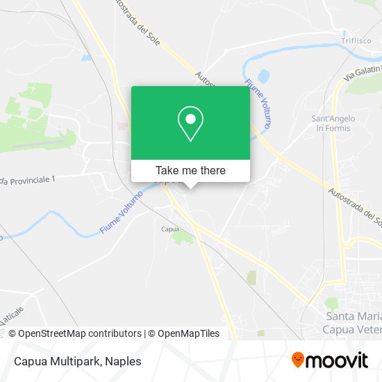 Capua Multipark map