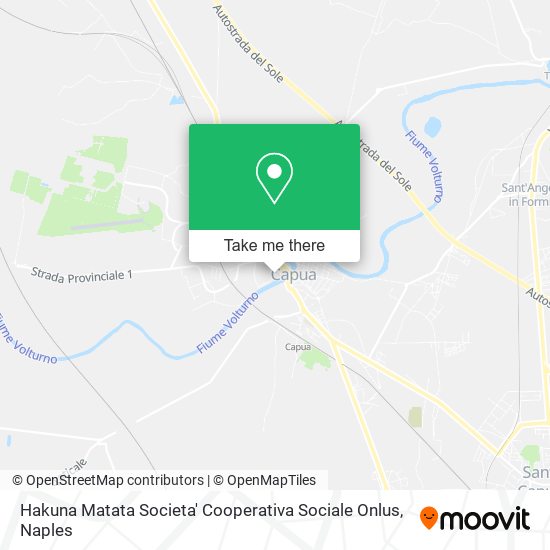 Hakuna Matata Societa' Cooperativa Sociale Onlus map