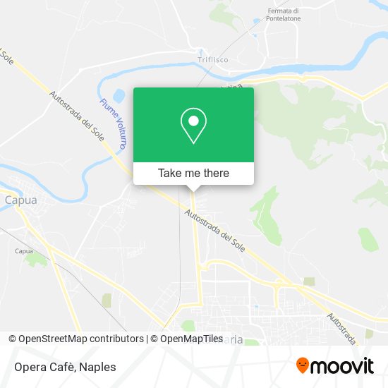 Opera Cafè map