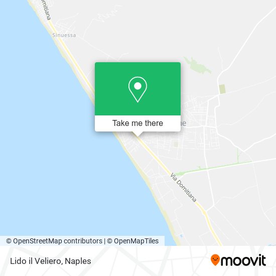 Lido il Veliero map