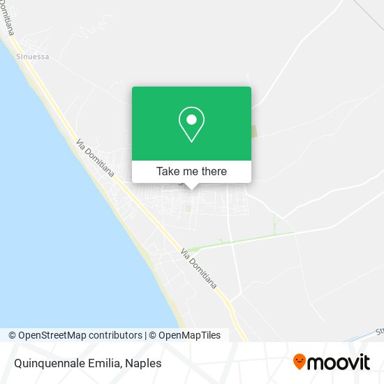 Quinquennale Emilia map